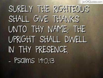 Psalm 140 13