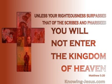 Matthew 5 pharisees
