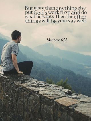 Matthew 6 God first