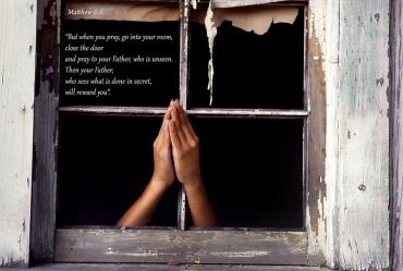 Matthew 6 prayer closet