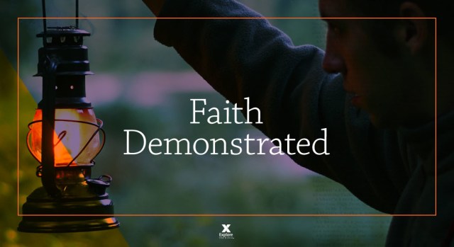 Matthew 8 faith demostrated