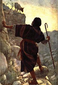 Matthew 18 cliff sheep