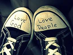 Matthew 22 love God tennis shoes