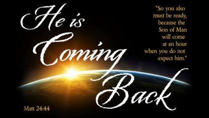 Matthew 24 he is