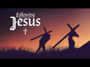 Mark 10 following with cross