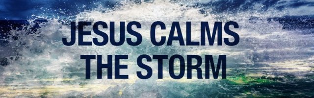 Mark 4 Jesus calms