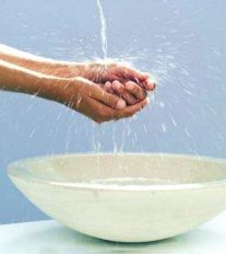 Mark 7 hand washing