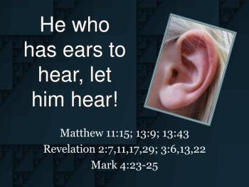 Mark 9 hear