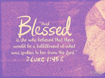 Luke 1 blessed