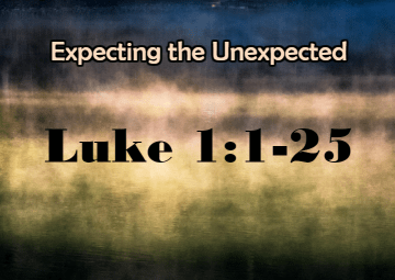 Luke 1 expect God
