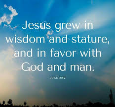 LUke 2 Jesus grew