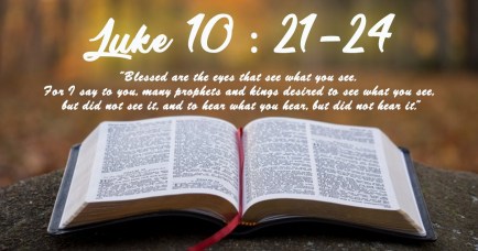 luke 10 blessed are those