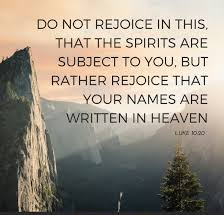 Luke 10 not about you