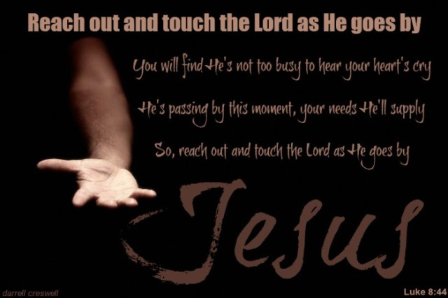 Luke 8 reach out and touch