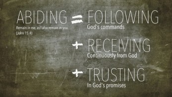 Luke 12 abiding
