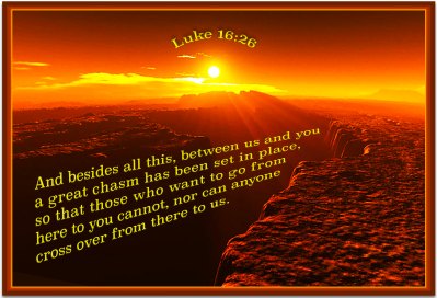 Luke 16 chasm