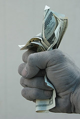 Luke 18 fist of money