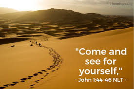 John 1 come and see for yourself