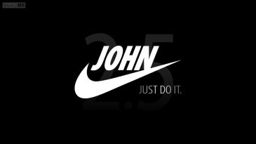 John 2 just do it