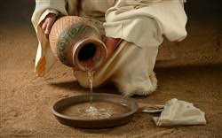 john 13 towel and basin