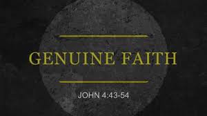 John 4 genuine