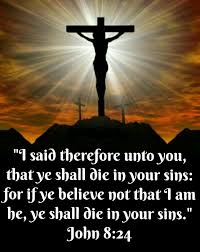 John 8 died for our sins