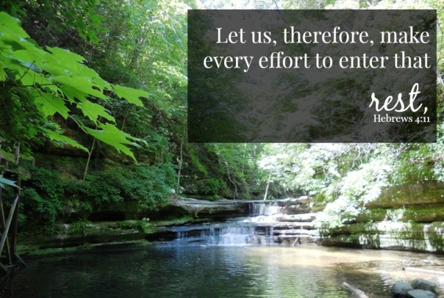 Genesis 2 enter into that rest