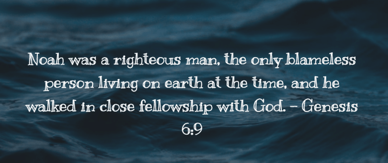Genesis 6 close to God