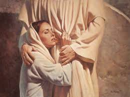 John 20 Mary hugs Him