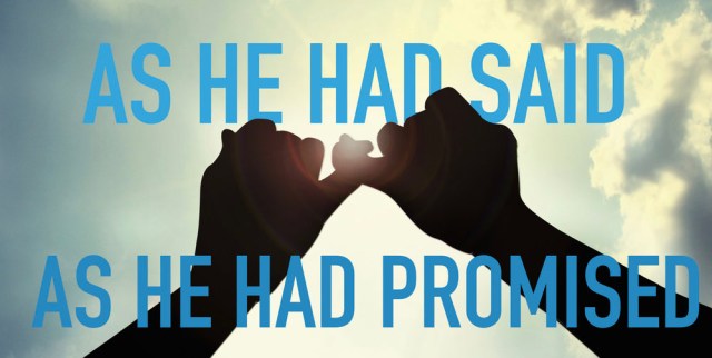 Genesis 21 as He said