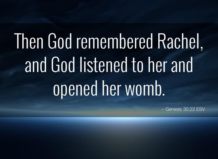 Genesis 30 God and Rachel