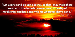 Genesis 34 go back to God