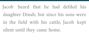 Genesis 34 silent