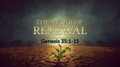 Genesis 35 altar of