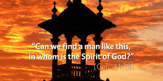 Genesis 41 Spirit of God