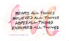 1 Corinthians 13 love endures