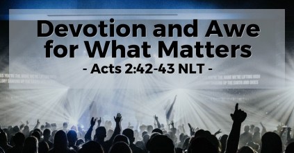 Acts 2 devotion