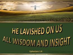Ephesians 1 lavished