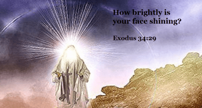 Exodus 34 been with God