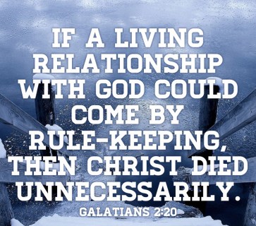 Galatians 2 Christ Died for us