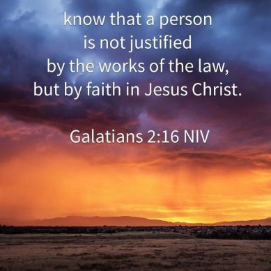 Galatians 2 justified