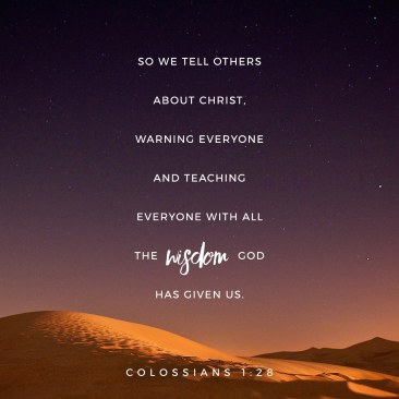 Colossians 1 28