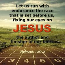 Hebrews 12 fix our eyes