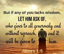 James 1 ask for