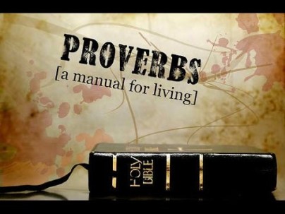 Proverbs 1 manual