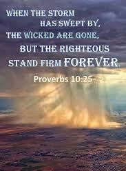 Proverbs 10 stand firm