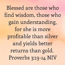 Proverbs 3 find wisdom