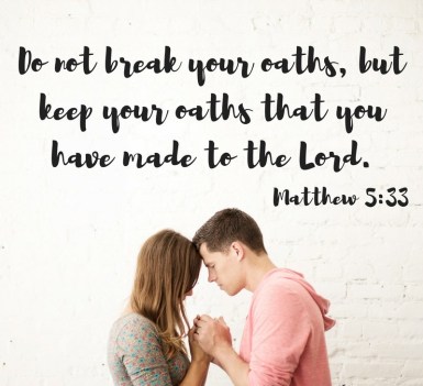 Matthew 5 dont break