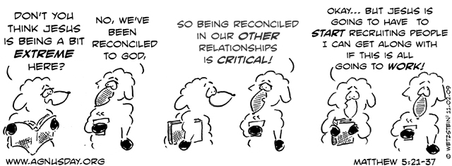 Matthew 5 get along with