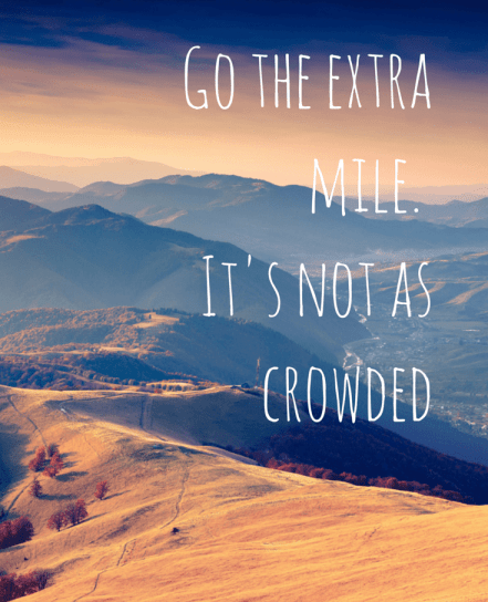 Matthew 5 not crowded there